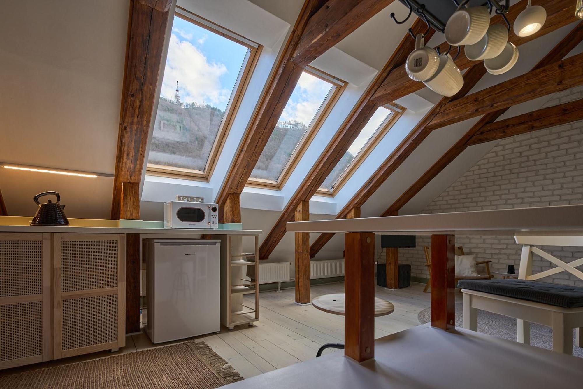 شقة Belle Vista Loft براشوف المظهر الخارجي الصورة