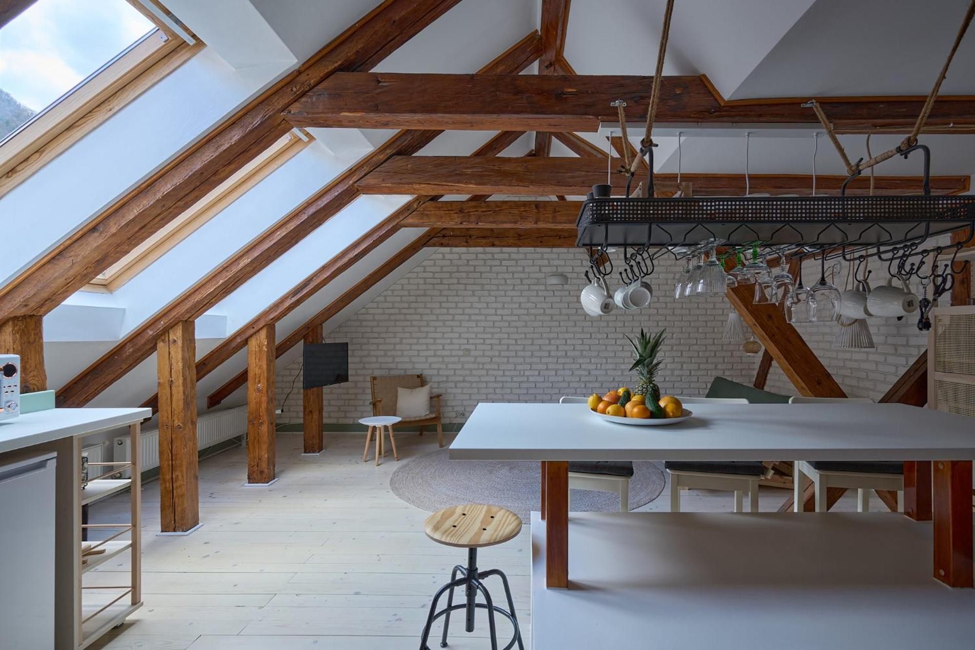 شقة Belle Vista Loft براشوف المظهر الخارجي الصورة